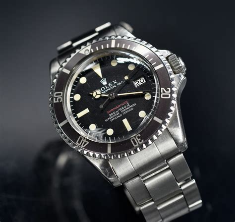 rolex submariner red meters first|red submariner 1680 dials.